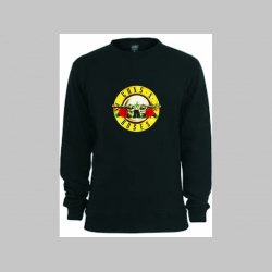 Guns n Roses, čierna mikina bez kapuce